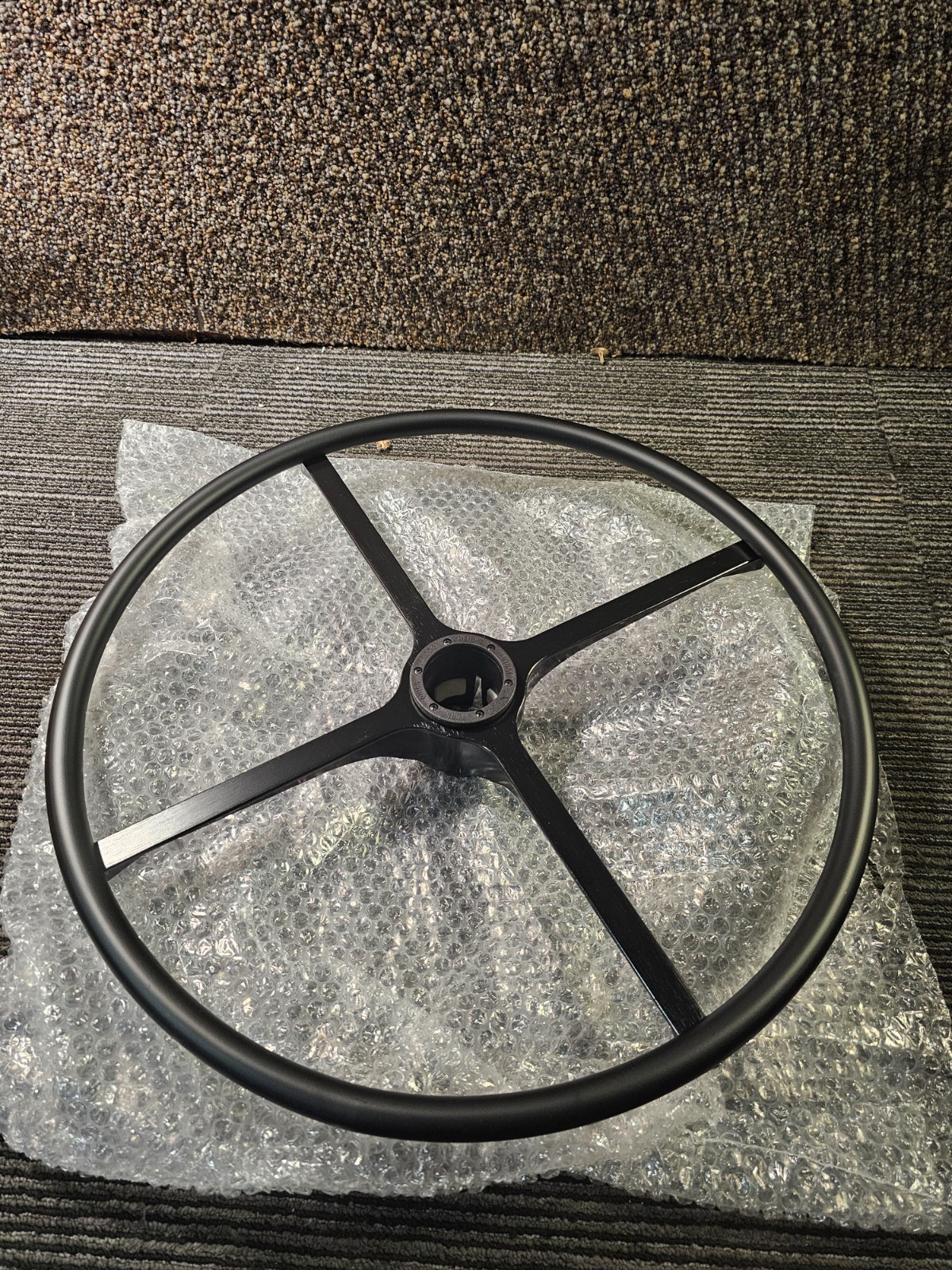 Black Steering Wheel 19.5\