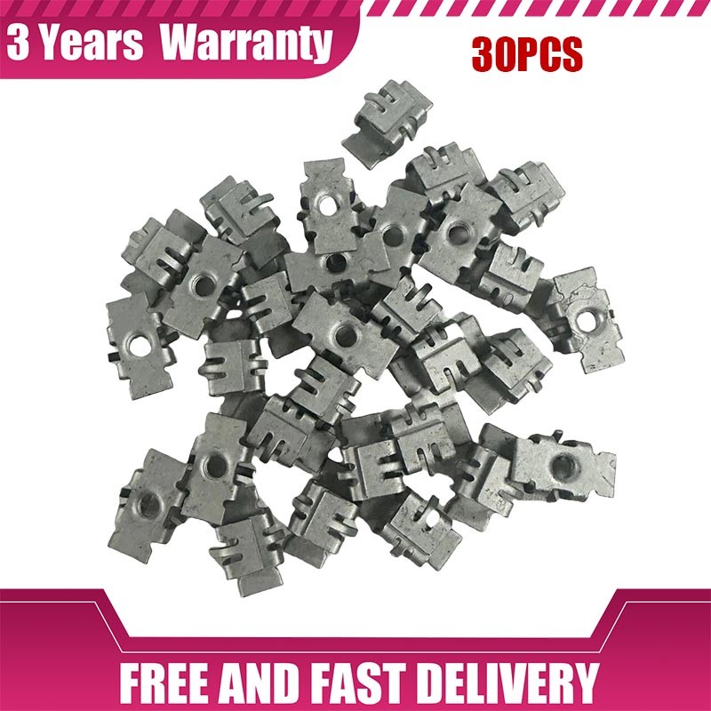 11609952 30x Bumper Fascia Fender Liner Special Nuts Retainers for GMC Chevrolet