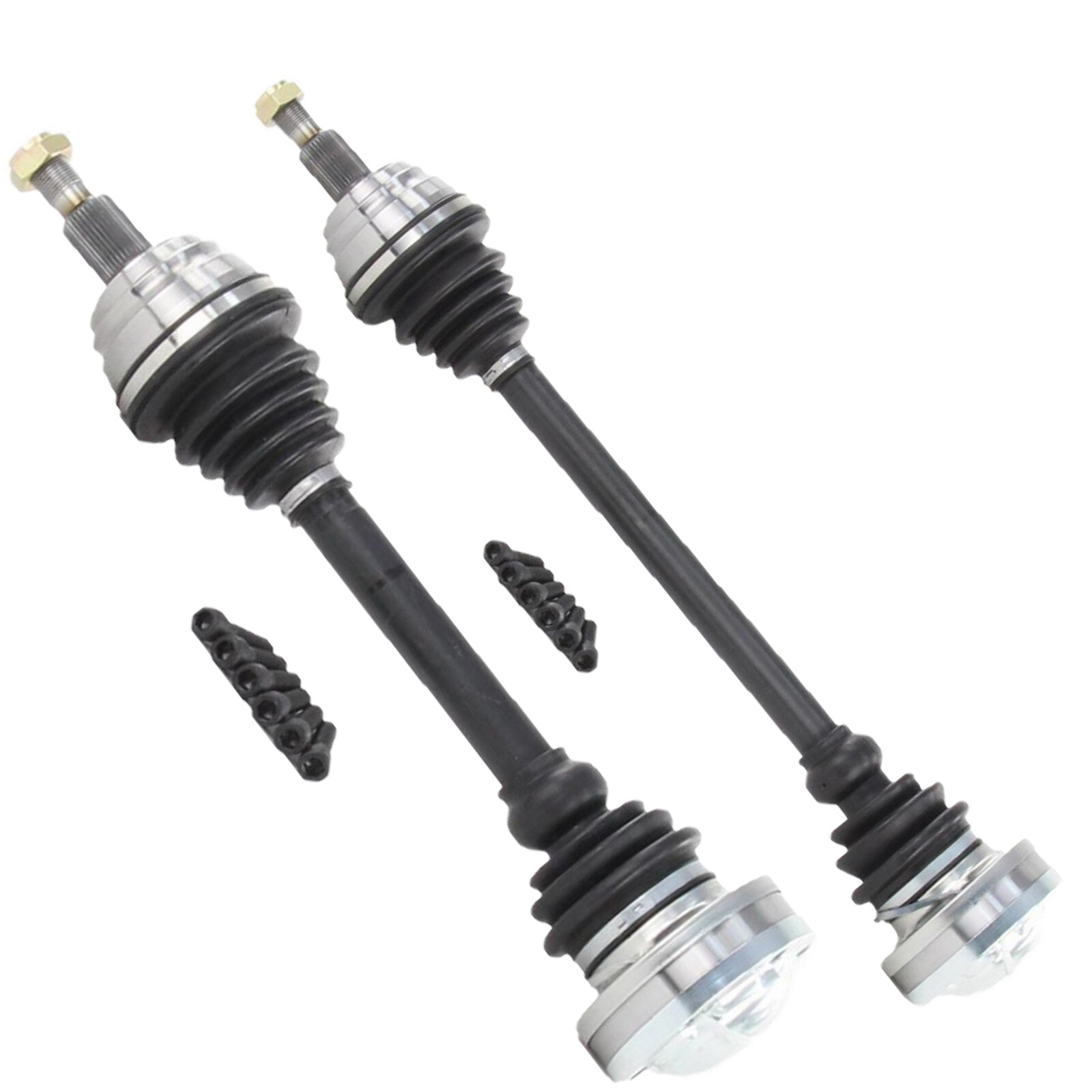 TrakMotive Front Left + Right CV Axle Shafts Set of 2 For Audi TT Quattro 00-02