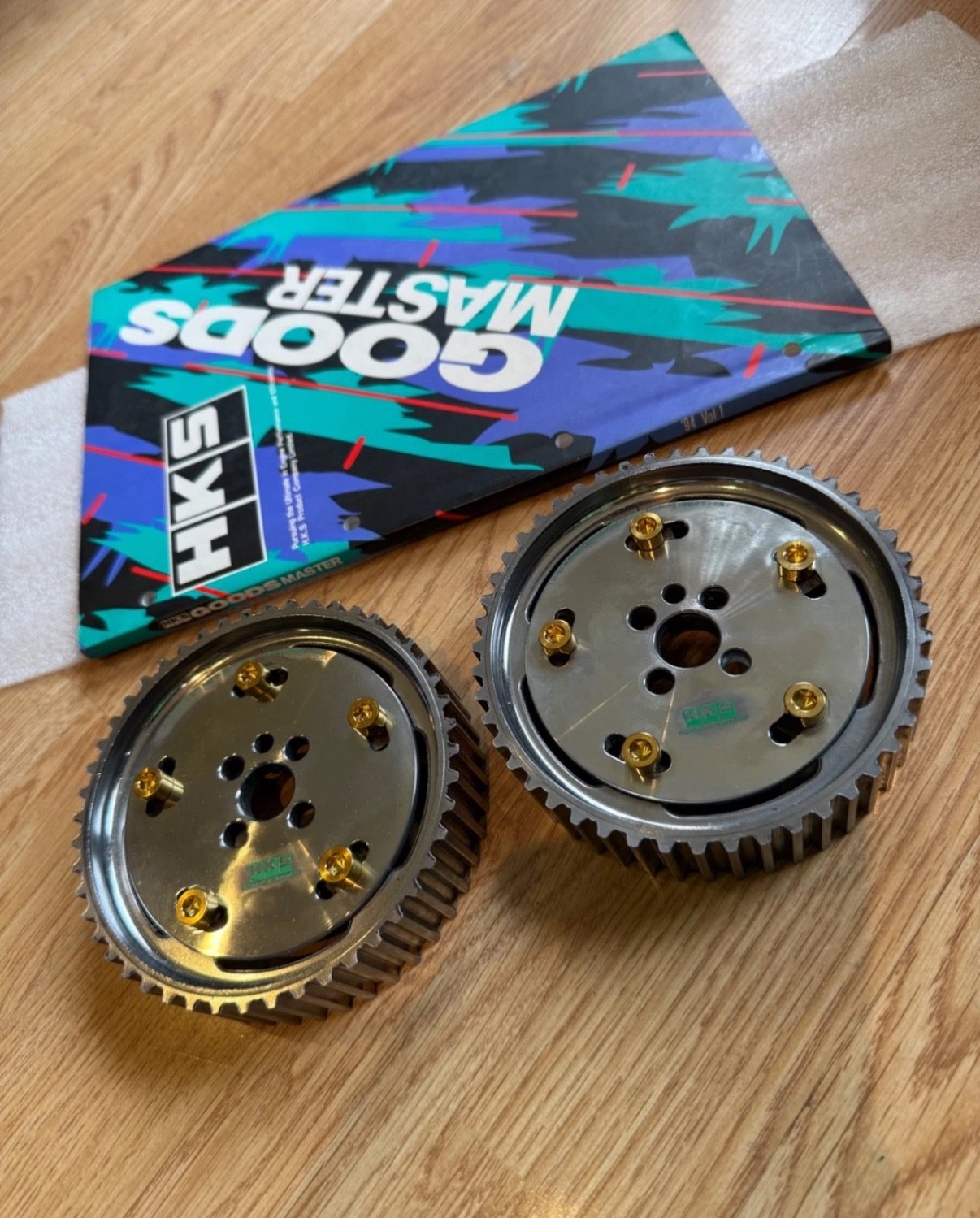 HKS gen 1.5 cam gears sprockets rb26 rb20 Skyline gtr r32 r33 r34