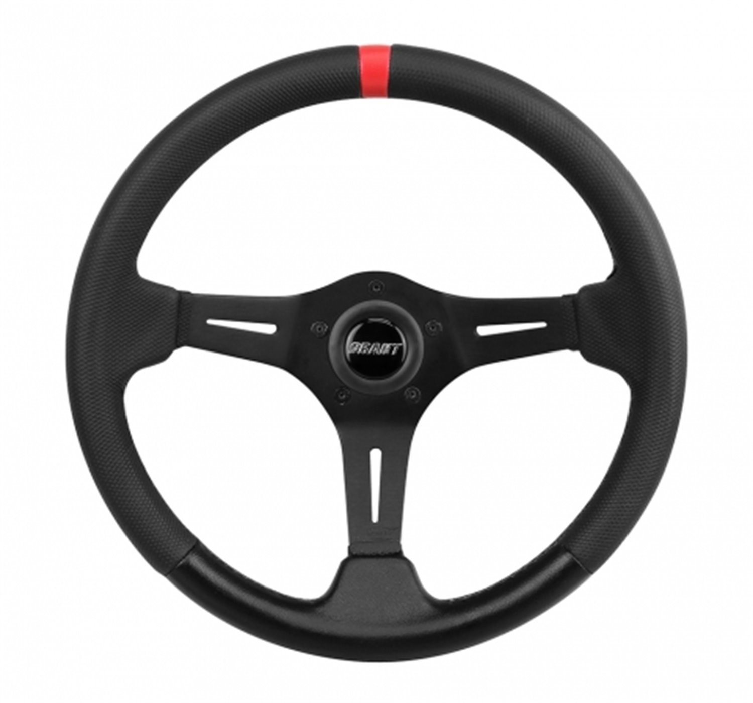 Grant Performance Race Steering Wheel [13.75 in. Diameter, 3.5 in. Dish, Black]