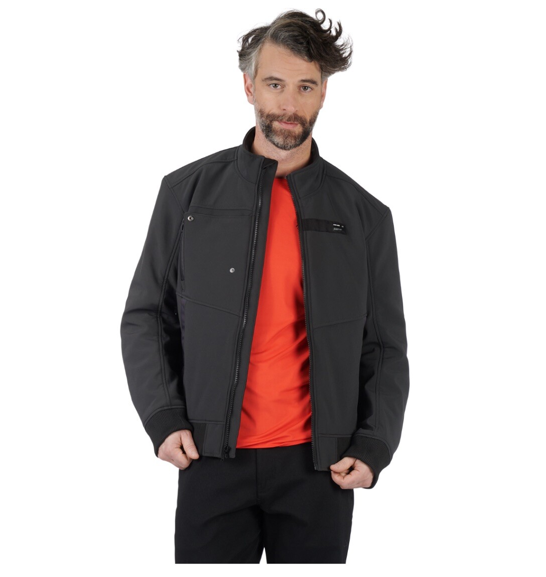 Can-Am Men's Rone Harrington Jacket Charcoal Grey 440972