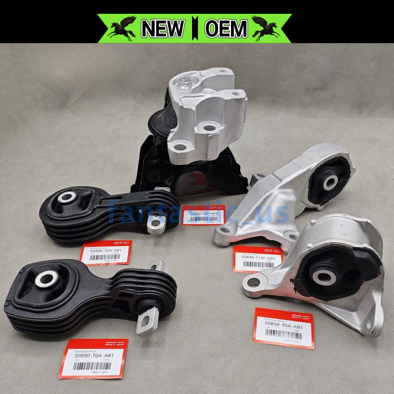 OE 5PCS Engine Mount & Automatic Motor Mount Kit For 2015-17 Honda CR-V 2.4L US