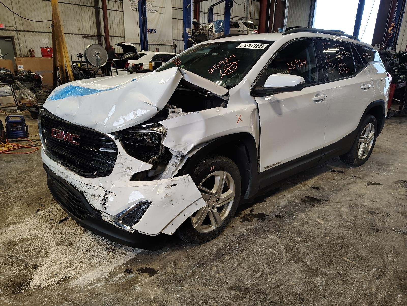 Used Steering Column fits: 2018 Gmc Terrain w/o automatic high beam