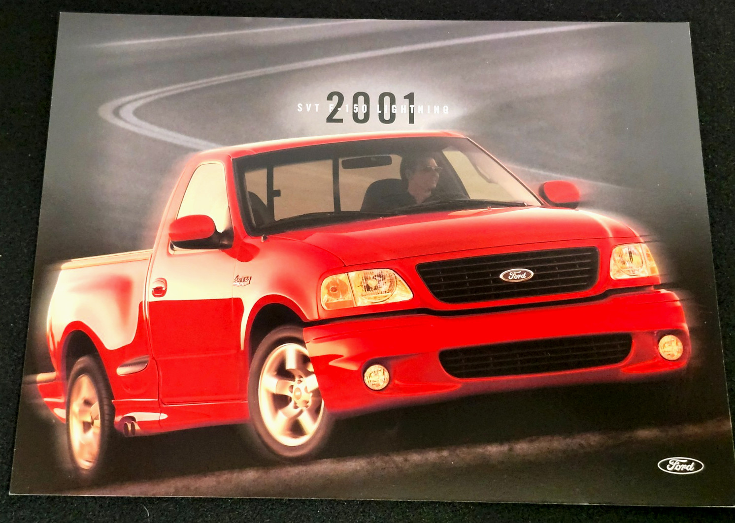 New Original 2001 Ford F-150 Lightning SVT Dealers Sales & Specs. Sheet Brochure New Original 2001 Ford F-150 Lightning SVT Dealers Sales & Specs. Sheet Brochure