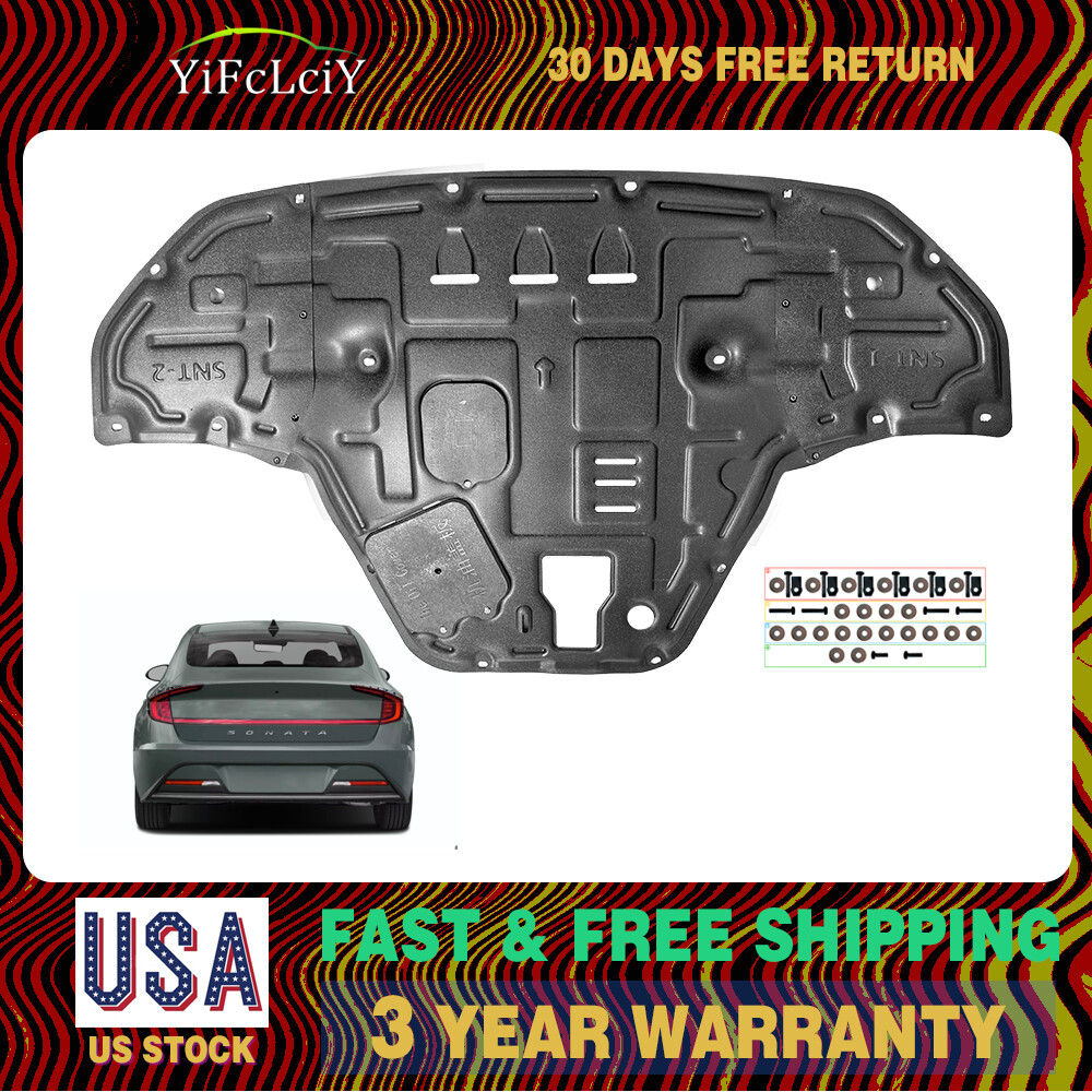 Engine Under Cover Fit For 2020-2023 Hyundai Sonata Splash Shield Front Support