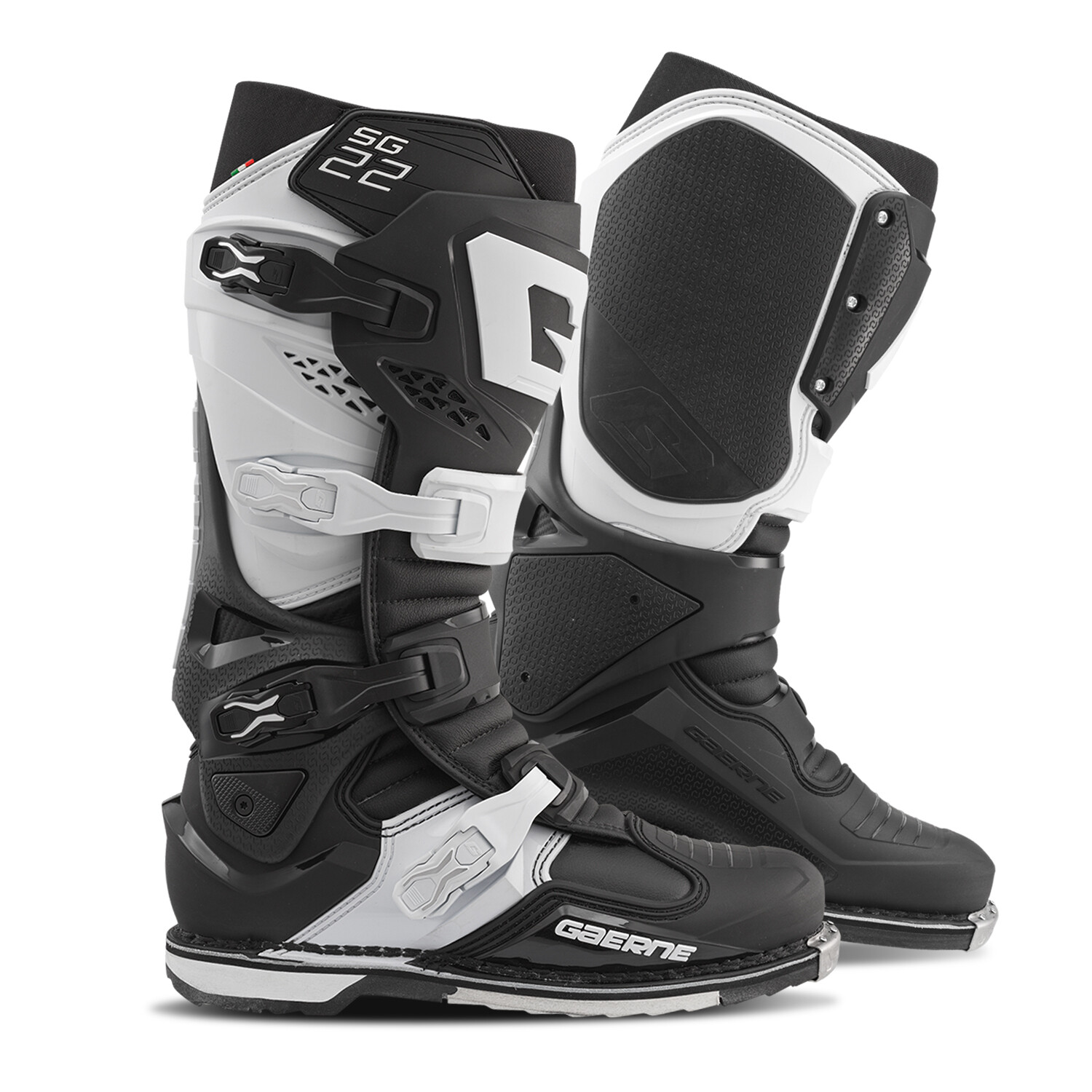 GAERNE - Sg22 Boots Black/White Sz 11 | 2262-020-11 GAERNE - Sg22 Boots Black/White Sz 11 | 2262-020-11