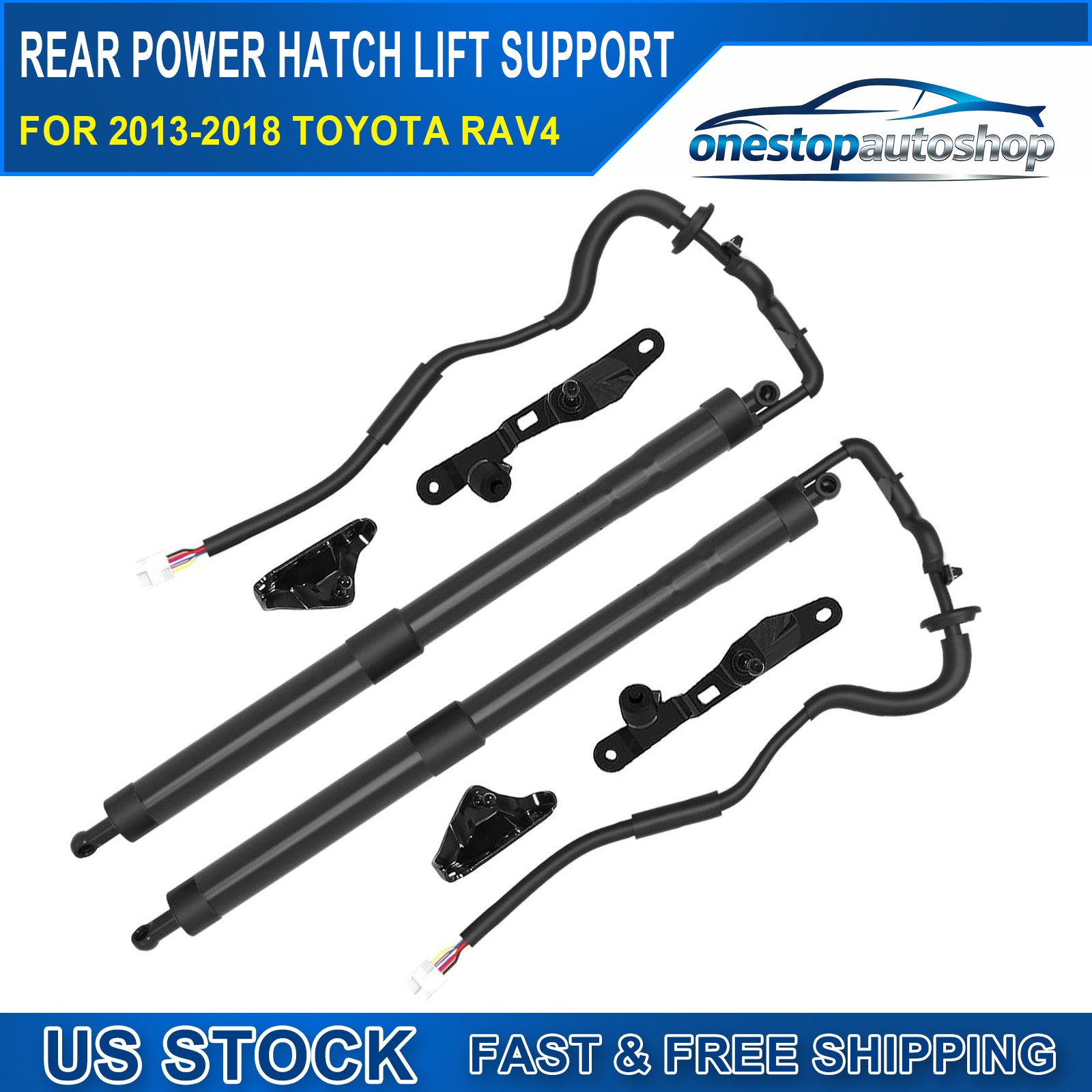 Pair Power Liftgate Actuator 6892009010 6891009010 for 2013-18 Toyota RAV4 2.5L