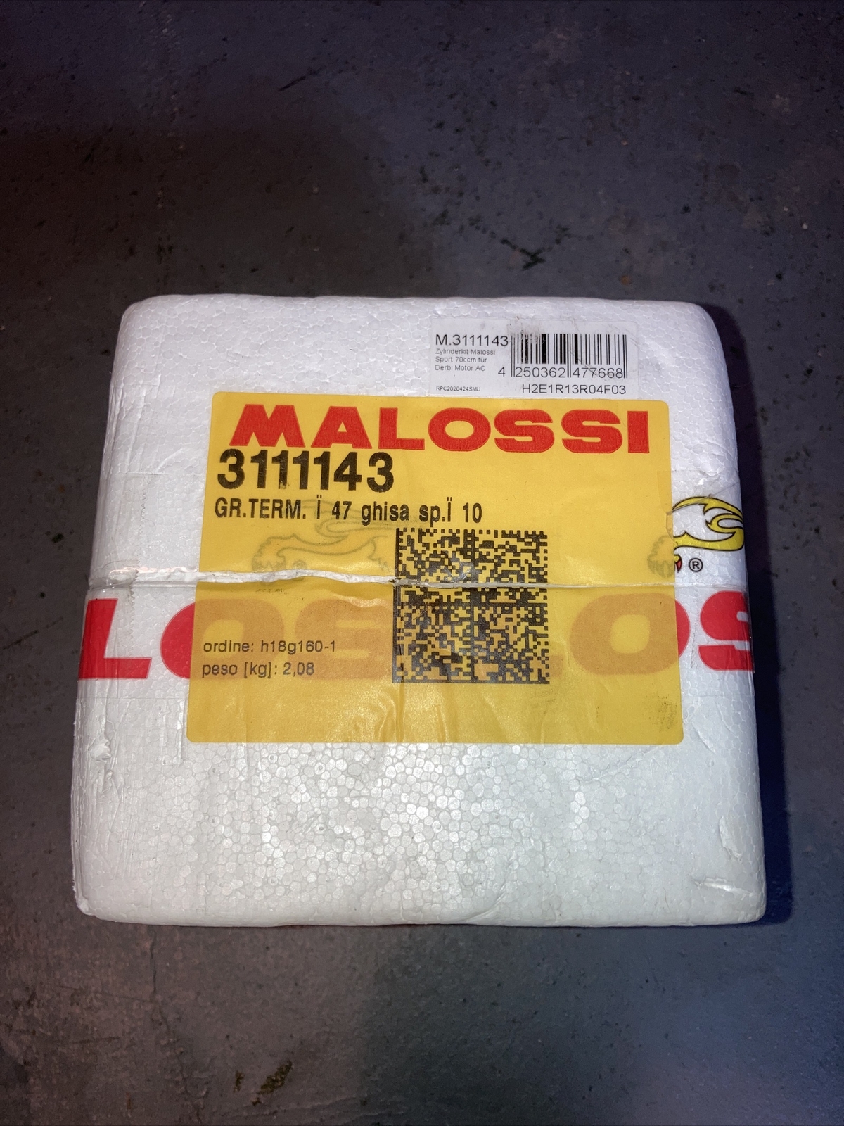 derbi 70 cc malossi big bore kit