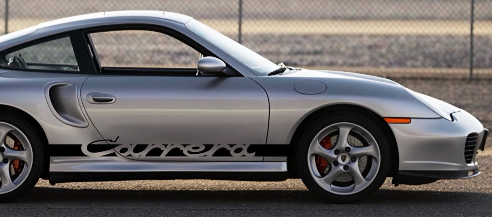 Custom Classic Carrera Stripe Side Decal Compatible with Porsche 911 996 Custom Classic Carrera Stripe Side Decal Compatible with Porsche 911 996