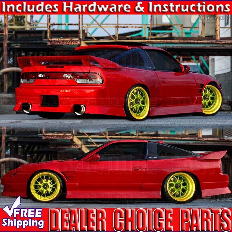 For 1989-2002 326 Power Style Spoiler Wing Nissan S13 S14 180sx 240sx UNPAINTED