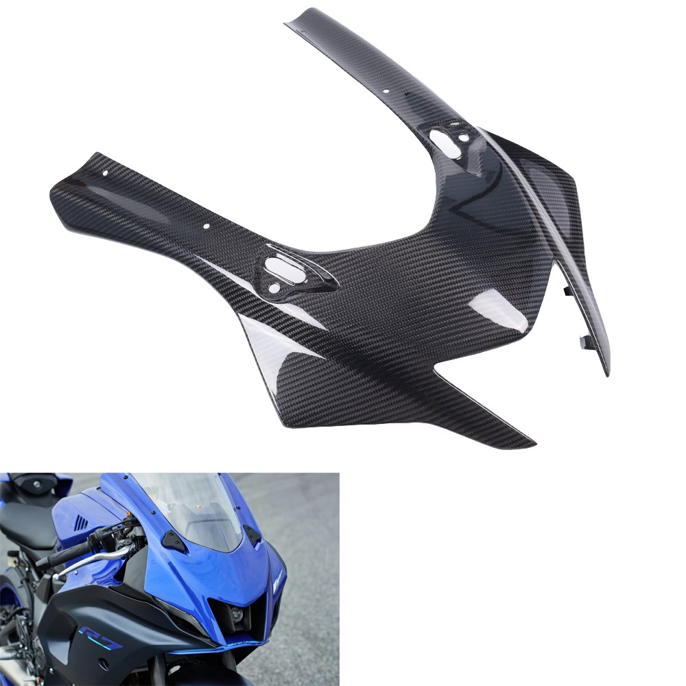 FT Real Carbon Fiber Front Fairing for Yamaha 2022-2023-2024-2025 YZF R7