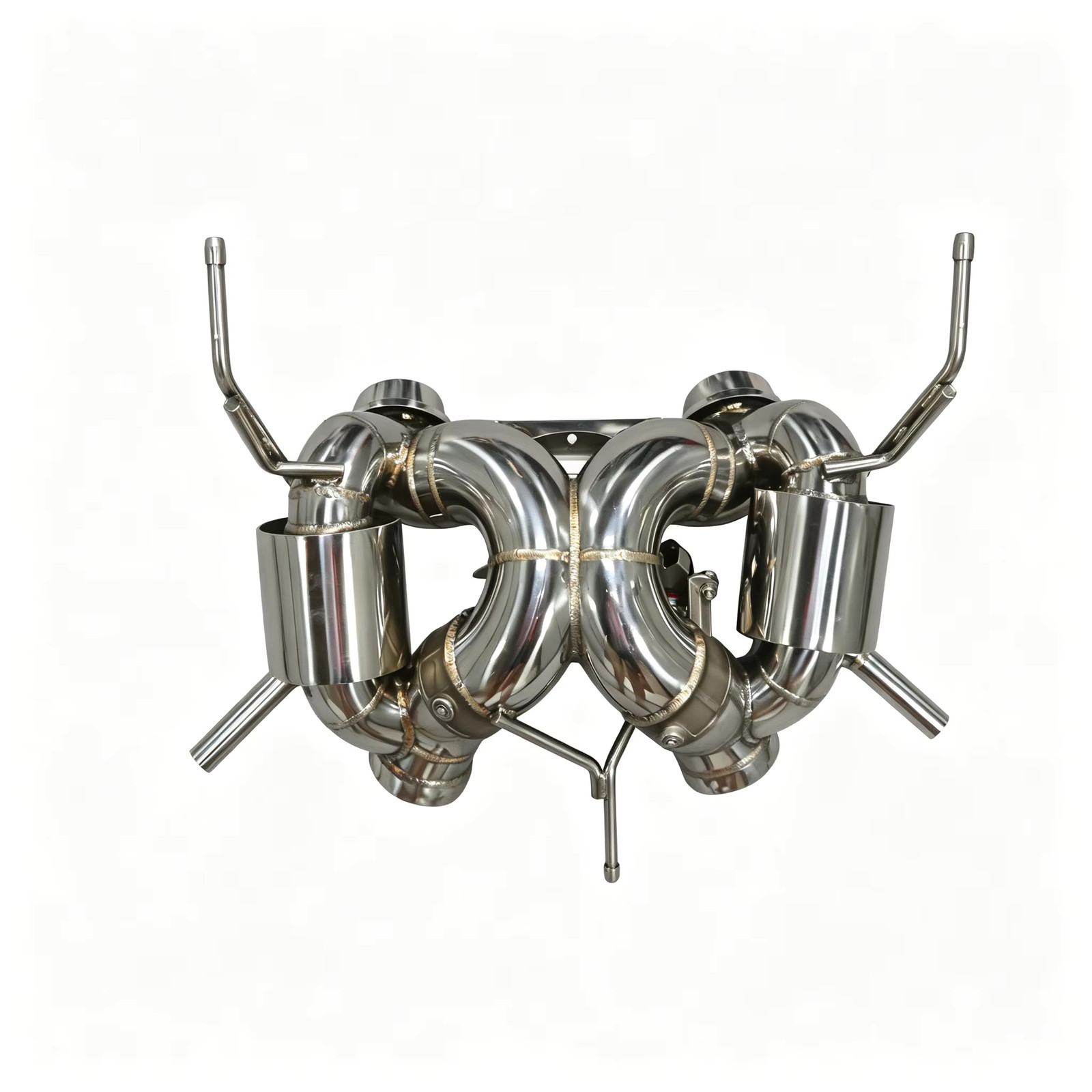 Benni Valved Cat-Back Exhaust McLaren 600LT Coupe Spider 3.8 V8 2019-2021 304 SS