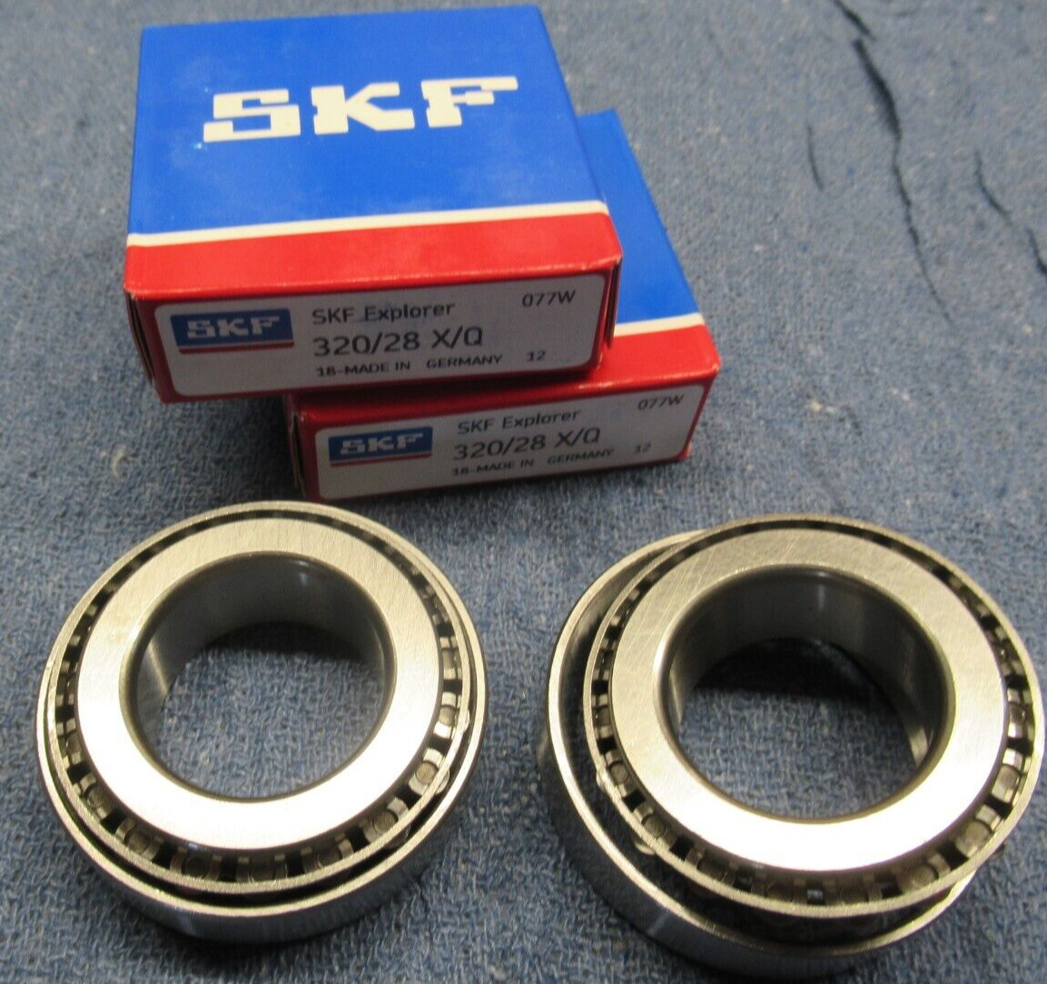 BMW Airhead GERMAN SKF Steering Triple Tree Bearings r75/6 r90s r100rs r60/5 r90