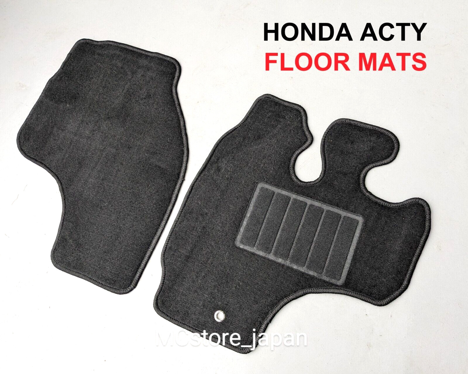 Floor Mats for Honda Acty HA3 HA4 HH3 HH4 Black NEW RH/LH Set 1993 - 1999