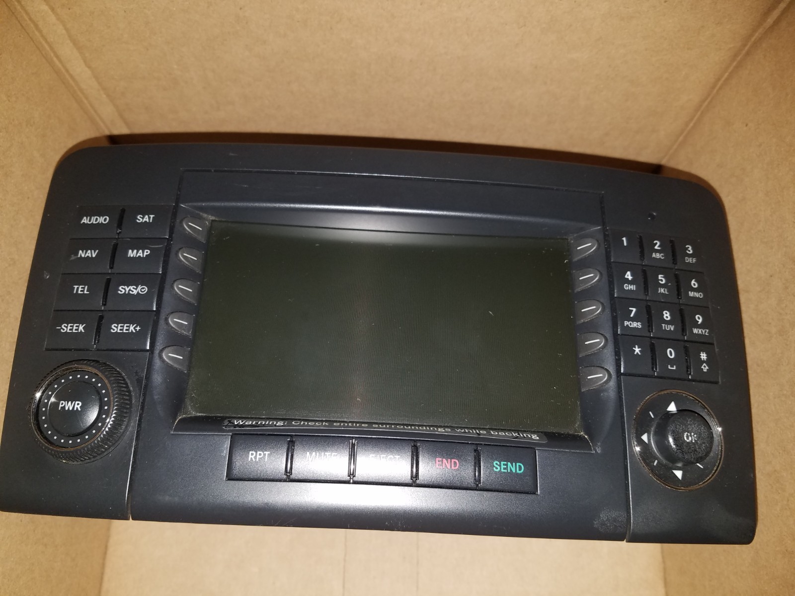 2006 TO 2008 MERCEDES W164 GL450 ML500 HEAD UNIT COMMAND NAVIGATION RADIO CD OEM
