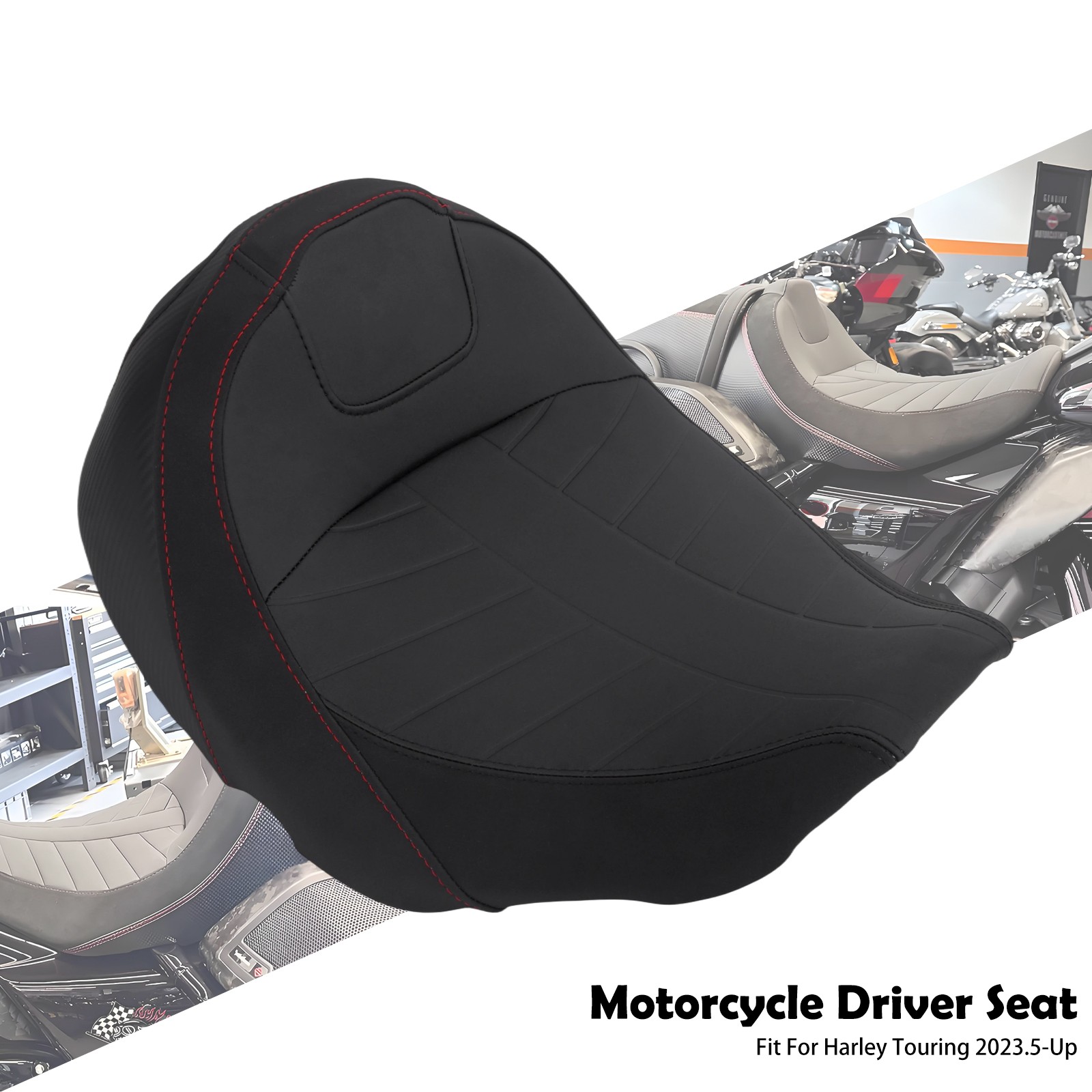 Motorcycle Driver Seat For Harley Touring FLTRXSE 23-Up FLTRX 24-Up FLHXU 25-Up Motorcycle Driver Seat For Harley Touring FLTRXSE 23-Up FLTRX 24-Up FLHXU 25-Up