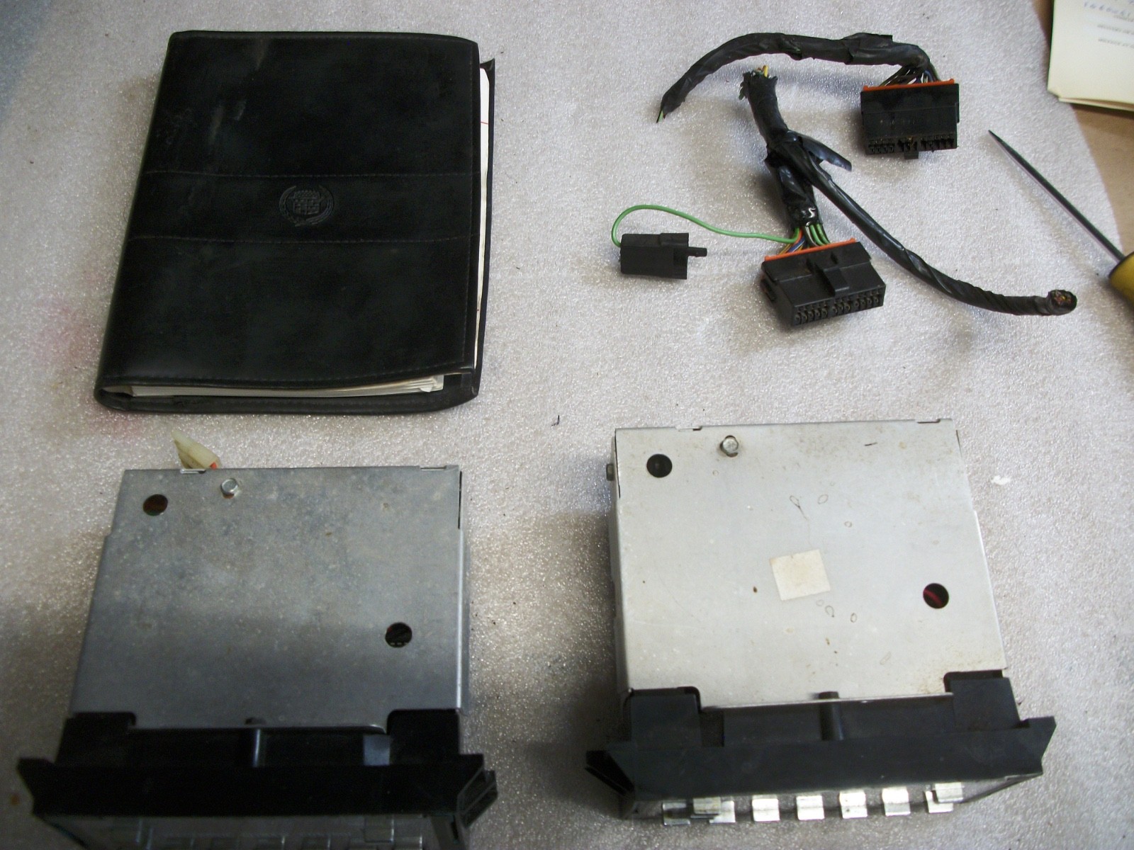 1989 Cadillac Brougham A/C Electronic Climate Control HVAC w/Owners Manual 1989 Cadillac Brougham A/C Electronic Climate Control HVAC w/Owners Manual
