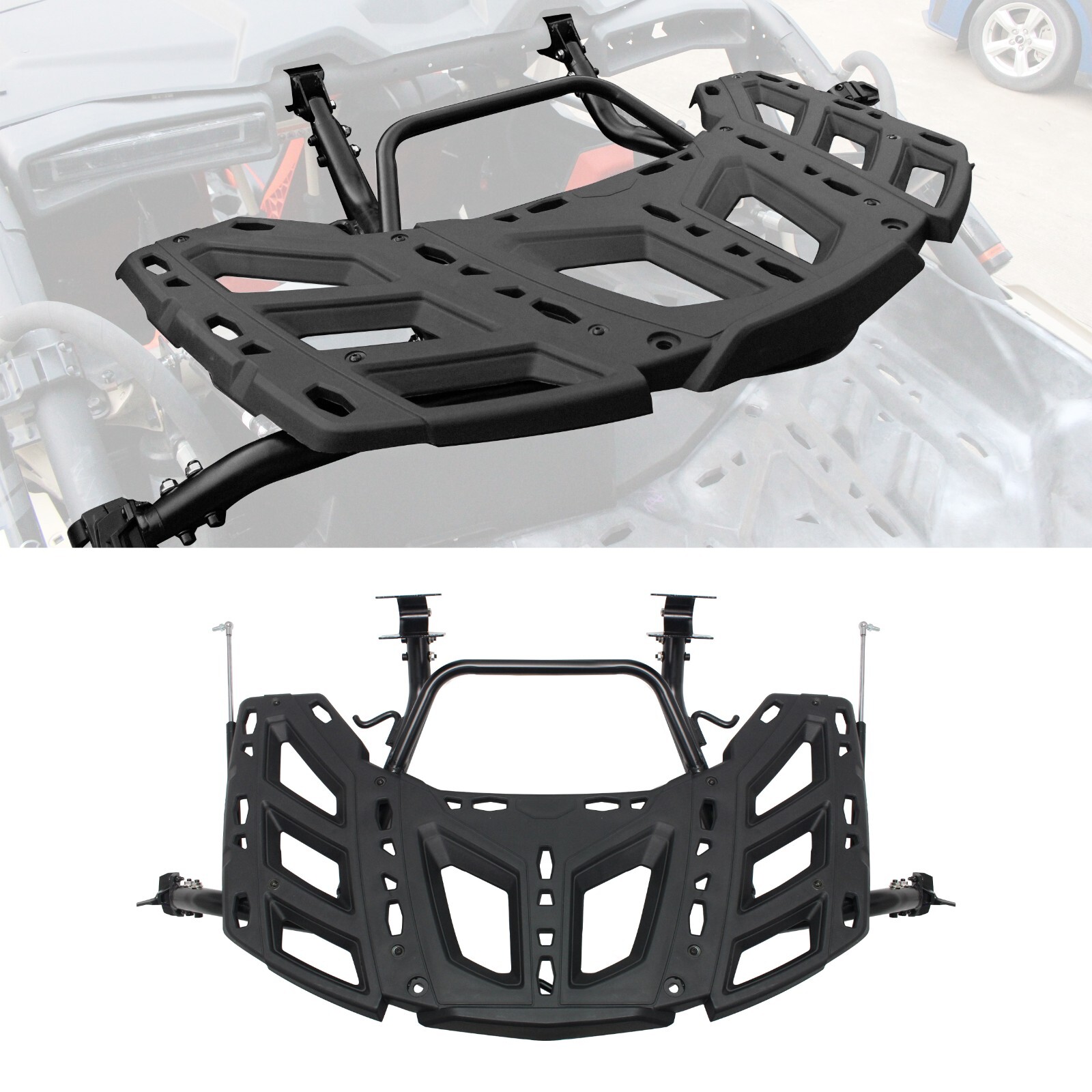 Pivoting Rear Rack for Can-Am X3/X3 Max 2017-2024 Rear Cargo Rack for#715002881