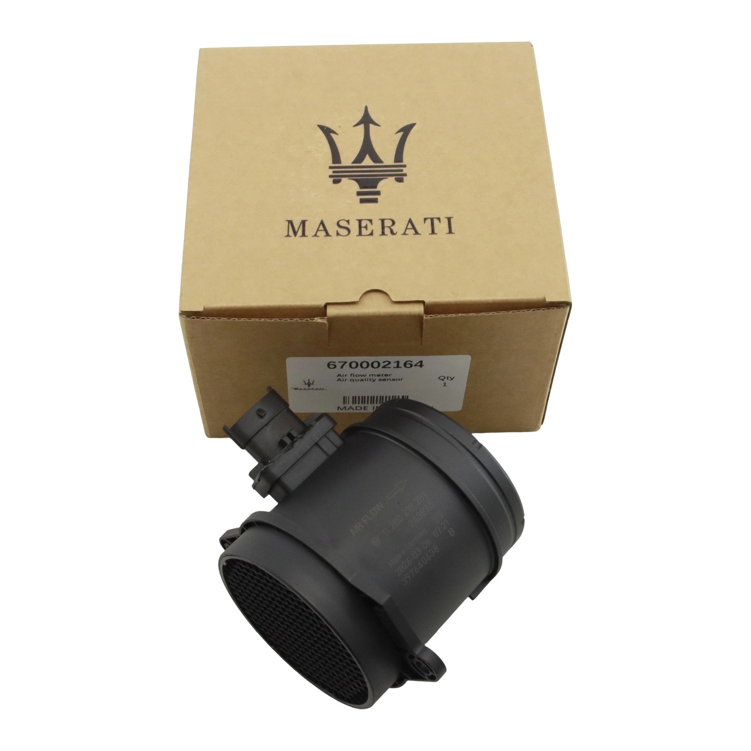 2pcs Genuine Air Flow Meters fit Maserati Ghibli Quattroporte Levante 670002164 2pcs Genuine Air Flow Meters fit Maserati Ghibli Quattroporte Levante 670002164