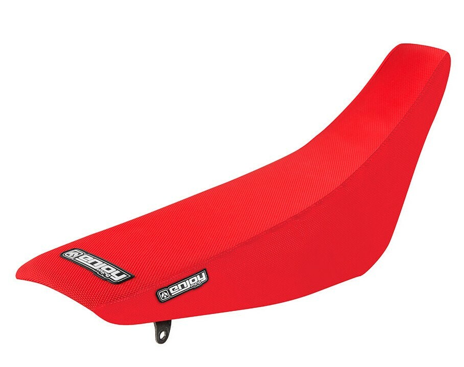 2003-2019 HONDA CRF 230 Seat Cover Gripper by Enjoy Mfg   ALL RED Standard  #149