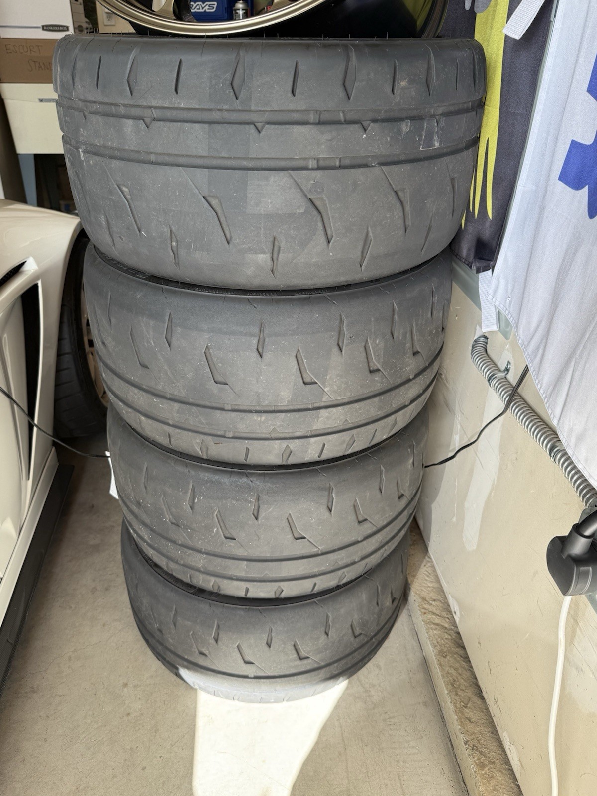 Bridgestone Potenza RE71-RZ 275/35/18 200TW Qty. 4 lightly Used Bridgestone Potenza RE71-RZ 275/35/18 200TW Qty. 4 lightly Used