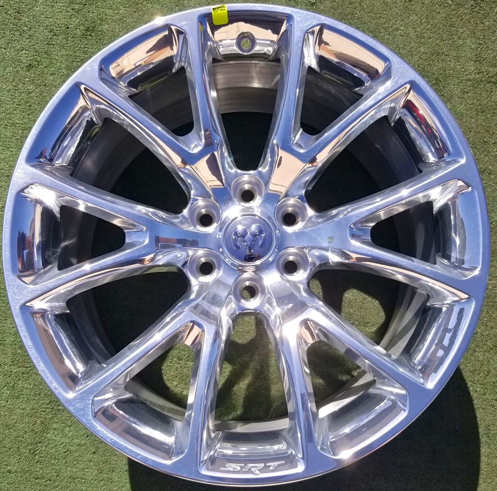 Factory Dodge Viper FORGED Wheels for Dakota Durango Set OEM Polish 18 inch SRT