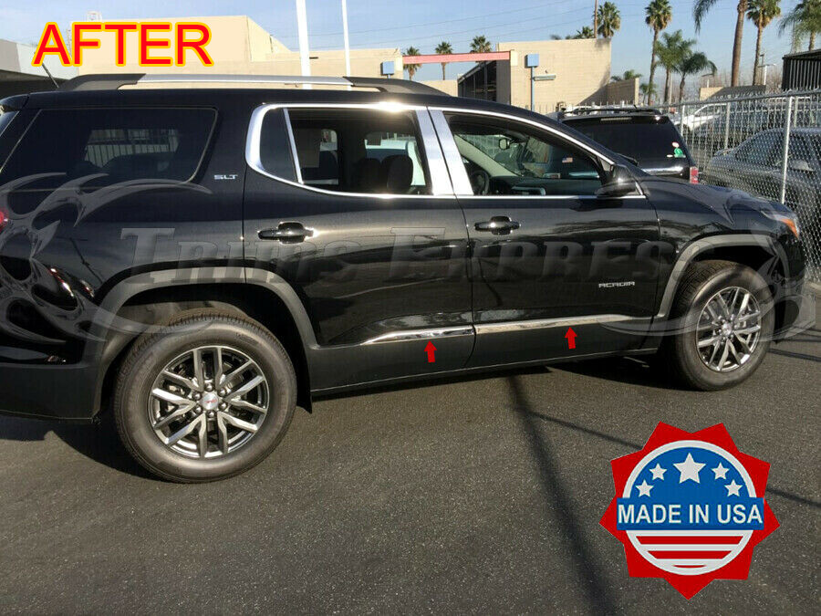 2017-2023 GMC Acadia Body Side Molding Trim Accent Overlay Accent 1/2\