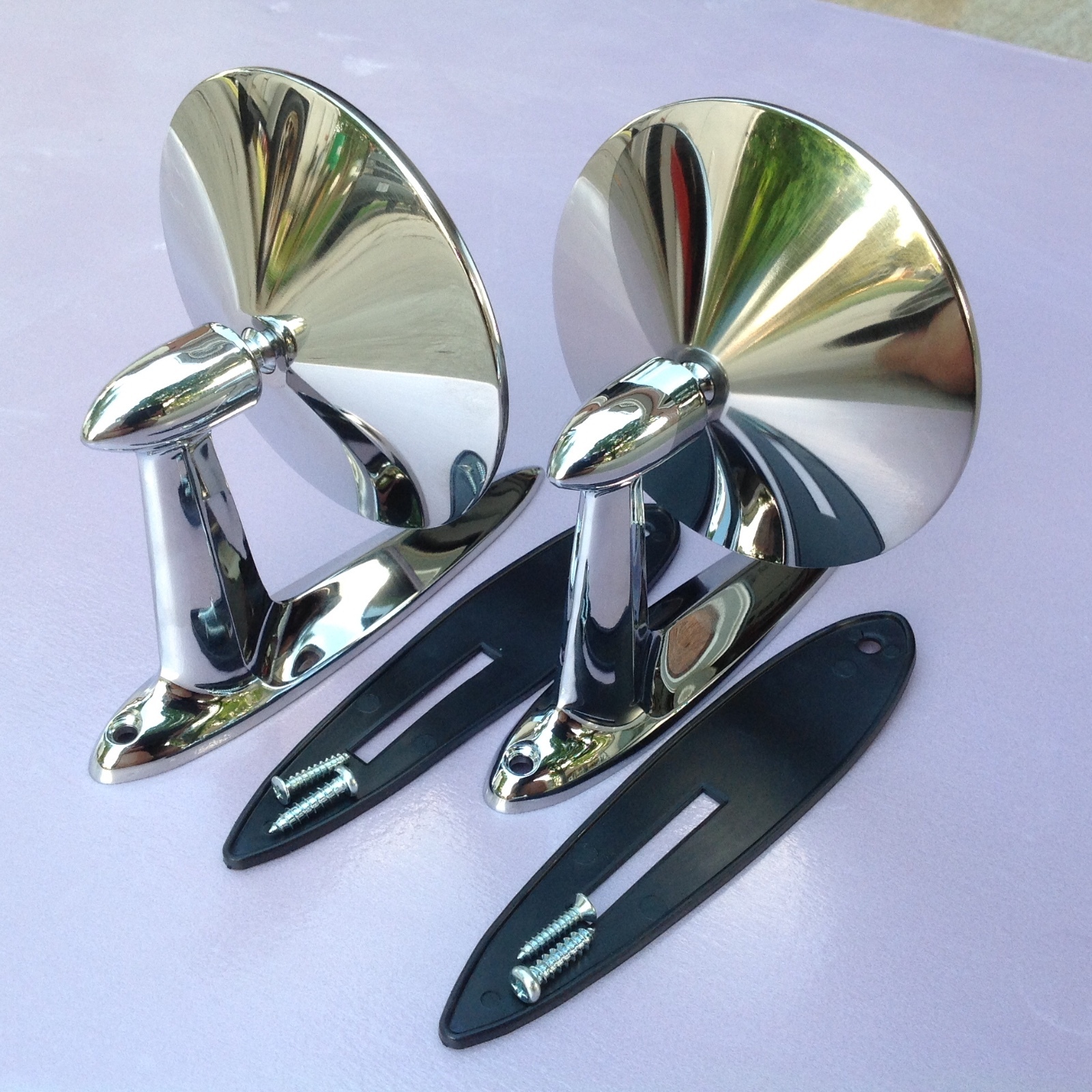 1960 Chevrolet Chevy Impala Bel Air BIscayne Station Wagon door mirrors pair (2) 1960 Chevrolet Chevy Impala Bel Air BIscayne Station Wagon door mirrors pair (2)