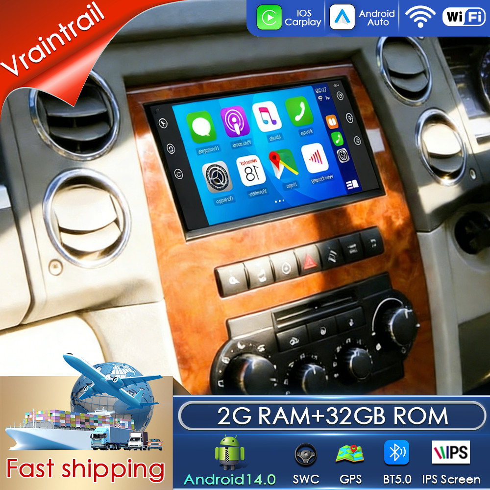 For Jeep Commander 2008-2011 Carplay Android Auto Multimedia Players GPS Navi BT