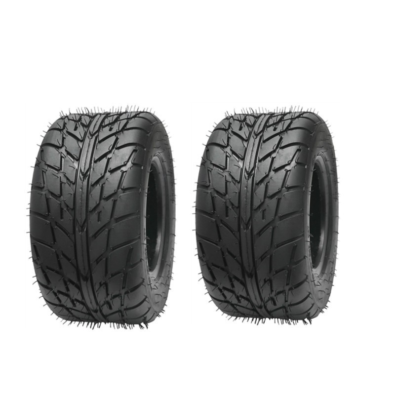 Two 16x8x7 16x8-7 Street Tire For 110cc 125cc Quad ATV Go Kart Taotao Coolster