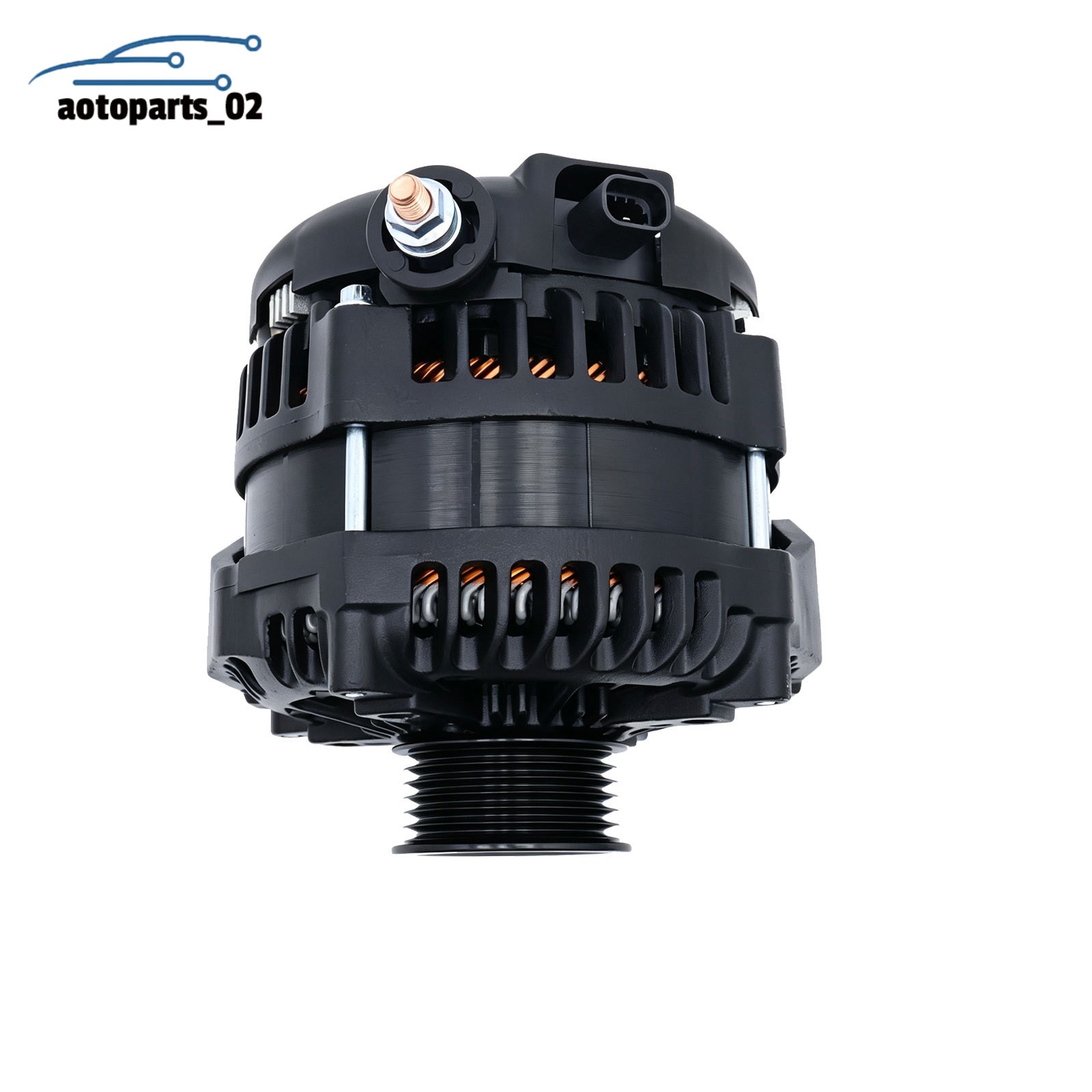 Black 14V 350A High Output Alternator 15093928 For Cadillac Chevrolet GMC Hummer Black 14V 350A High Output Alternator 15093928 For Cadillac Chevrolet GMC Hummer