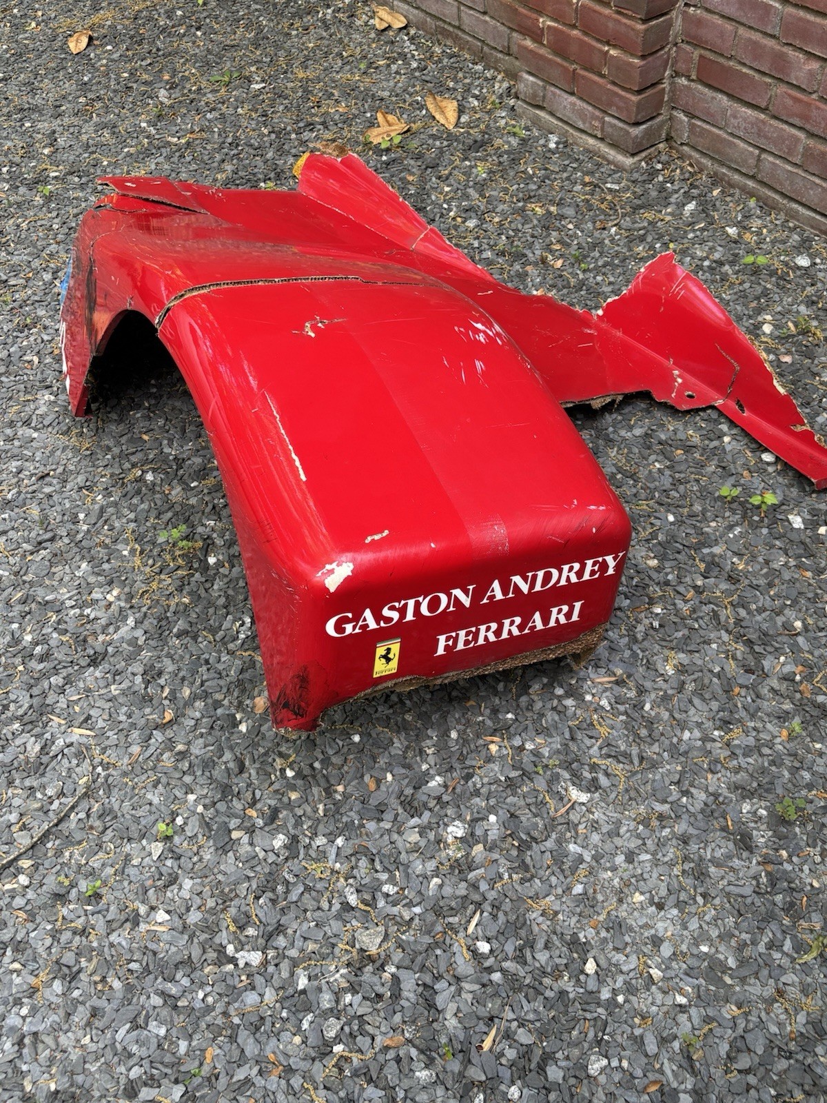 Ferrari 333 SP Gaston Andrey Rear Quarter Panel Ferrari 333 SP Gaston Andrey Rear Quarter Panel