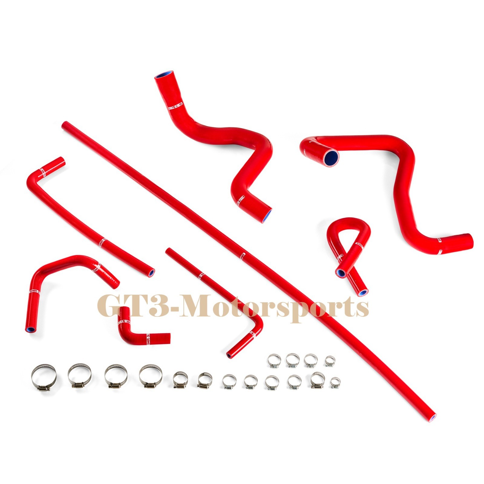 Silicone Radiator Coolant Hose Kits For GM Trucks w/ 5.0L 5.7L V8 1988-1995 Red
