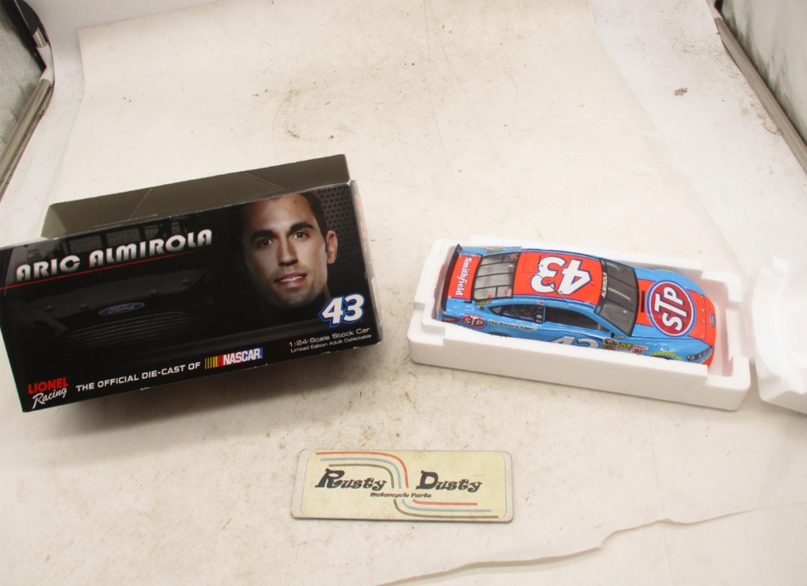Lionel Aric Almirola 2014 Ford Fusion #43 STP Diecast Model Car 1 of 681 Lionel Aric Almirola 2014 Ford Fusion #43 STP Diecast Model Car 1 of 681