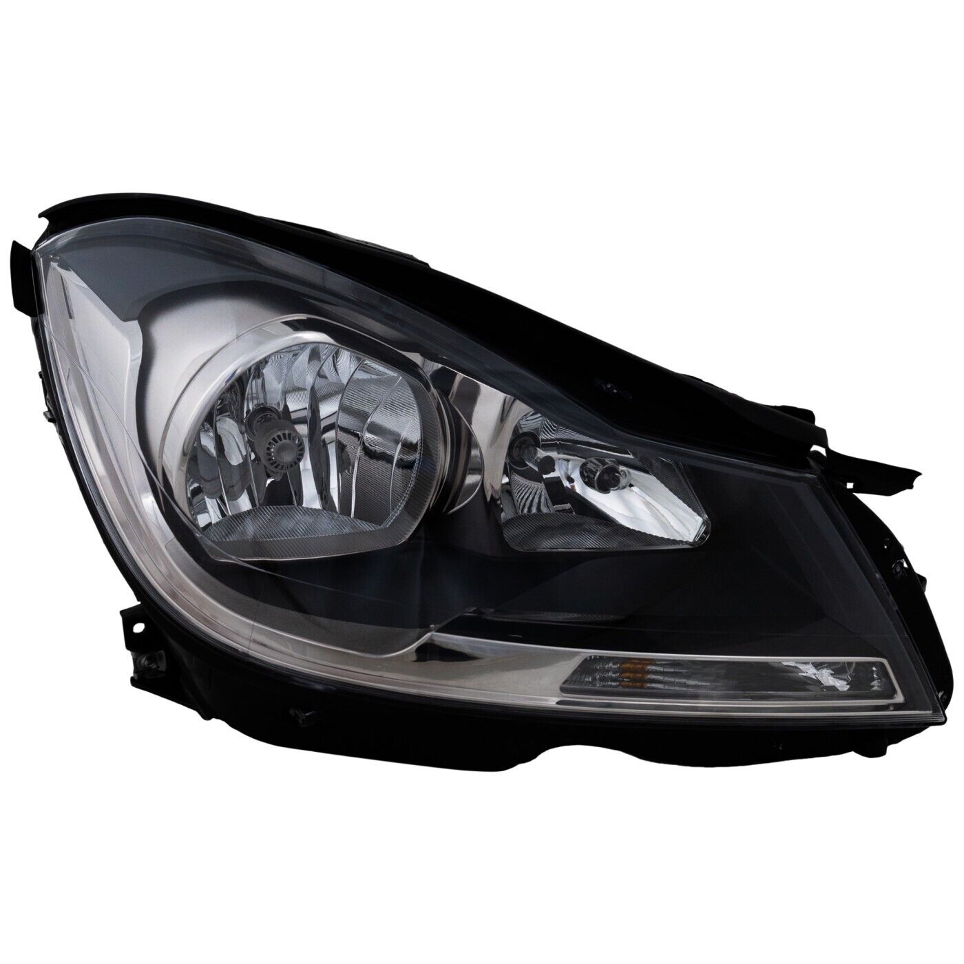 Headlight For 2012-2015 Mercedes-Benz C250 Passenger Side CAPA