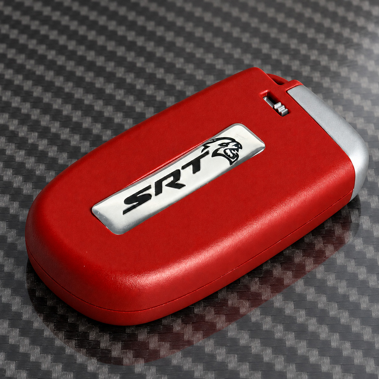 SRT Hellcat Red Key Fob Shell, Luxury Automotive Collector Gift, Car Display SRT Hellcat Red Key Fob Shell, Luxury Automotive Collector Gift, Car Display