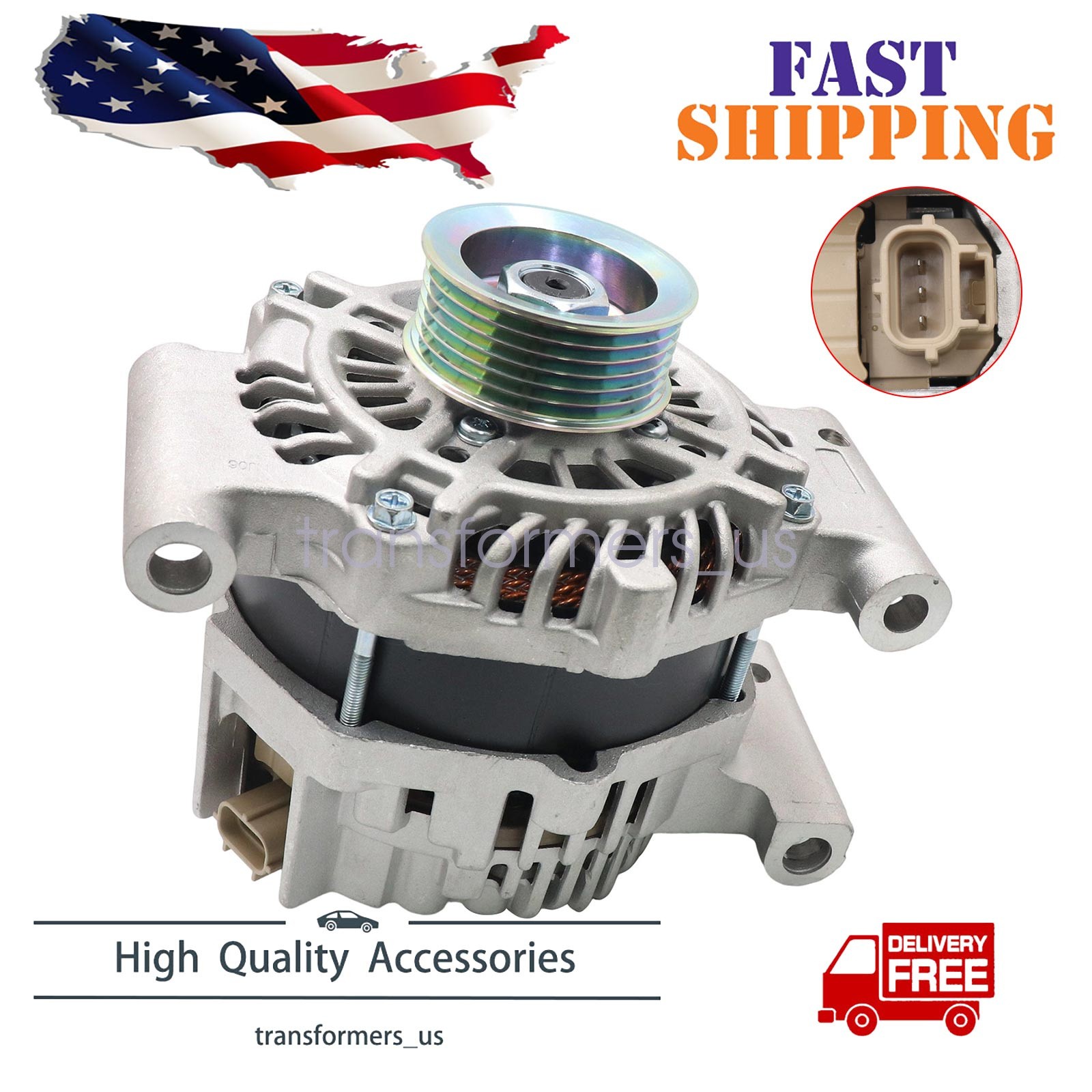 150A Alternator 12V For Ford Escape 2009 2010 2011 2012 V6 3.0L 9L8T-10300-AB