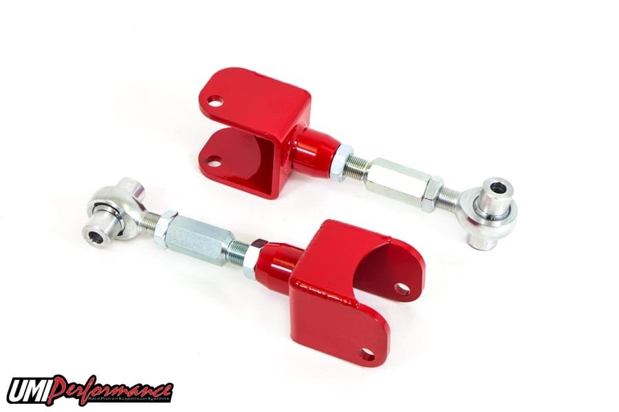 UMI PERFORMANCE 1979-2004 Mustang Adjustable Upper Control Arms, with Rod Ends