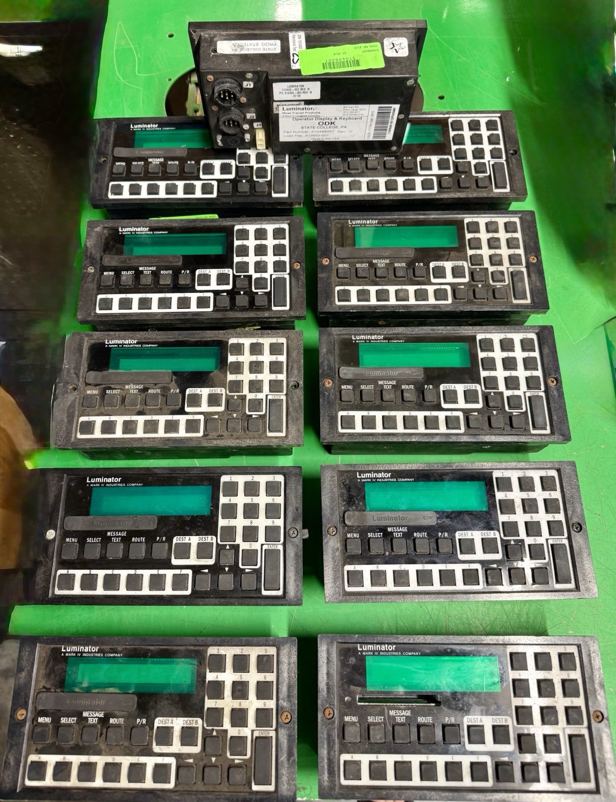 BULK LOT OF 11 LUMINATOR 510496001 ODK DESTINATION SIGNOPERATOR DISPLAY KEYBOARD BULK LOT OF 11 LUMINATOR 510496001 ODK DESTINATION SIGNOPERATOR DISPLAY KEYBOARD