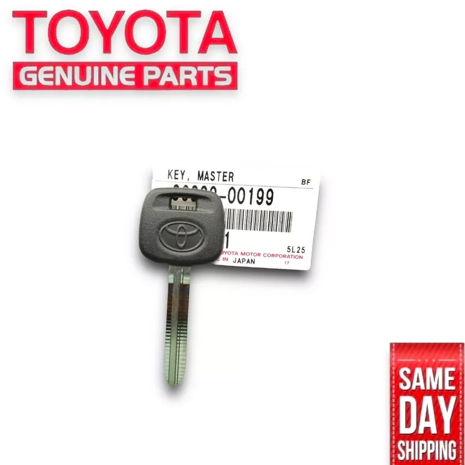 NEW 02 - 06 TOYOTA CAMRY MASTER UNCUT KEY BLANK OEM