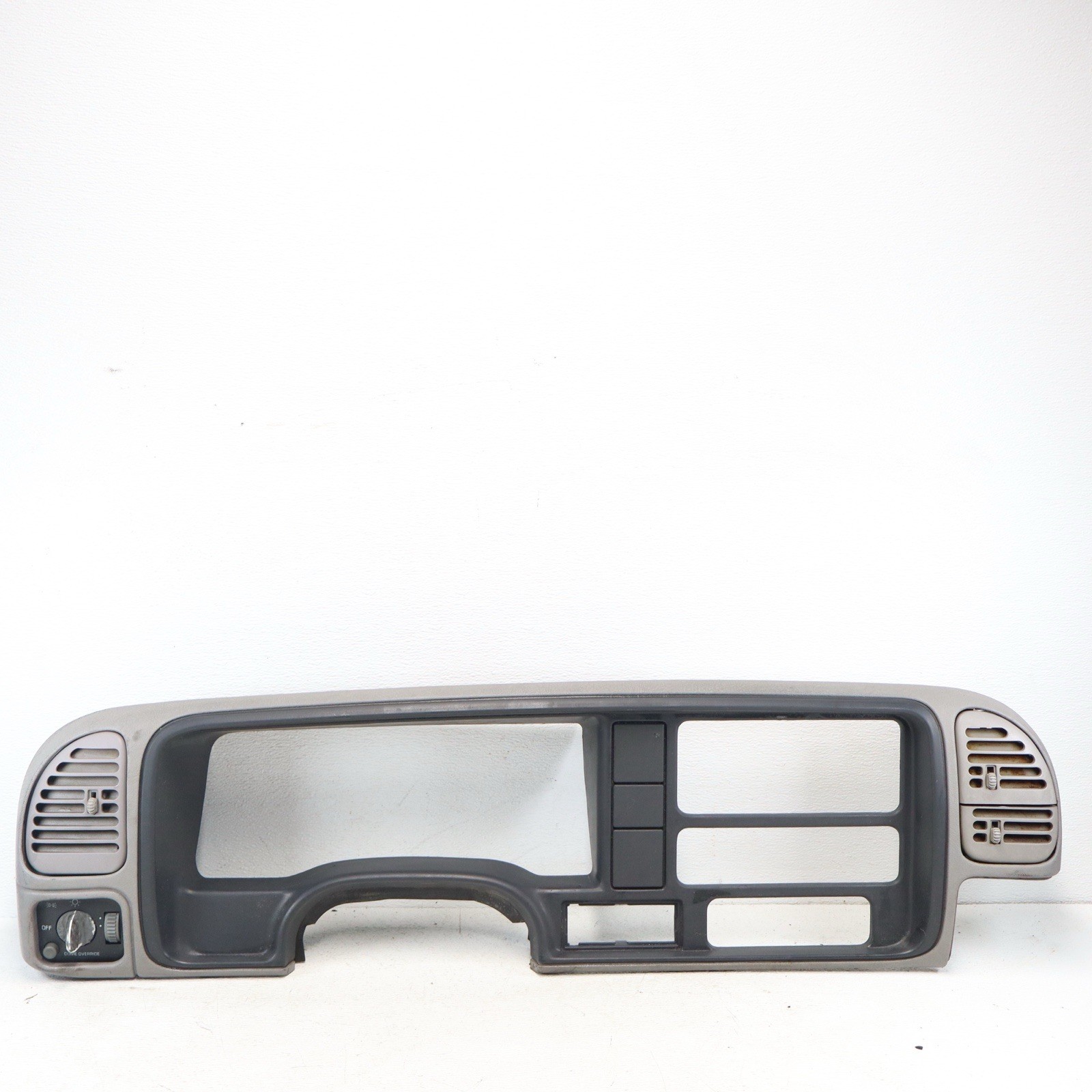 1995-1999 Chevrolet Silverado Speedometer Dash Cluster Surround Trim Bezel Gray