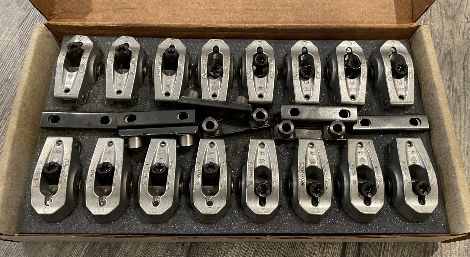 NOS 1986-1995 Ford Mustang 5.0 Cobra Crane Rockers 1.7 Pedestal F3ZE-6529-AB