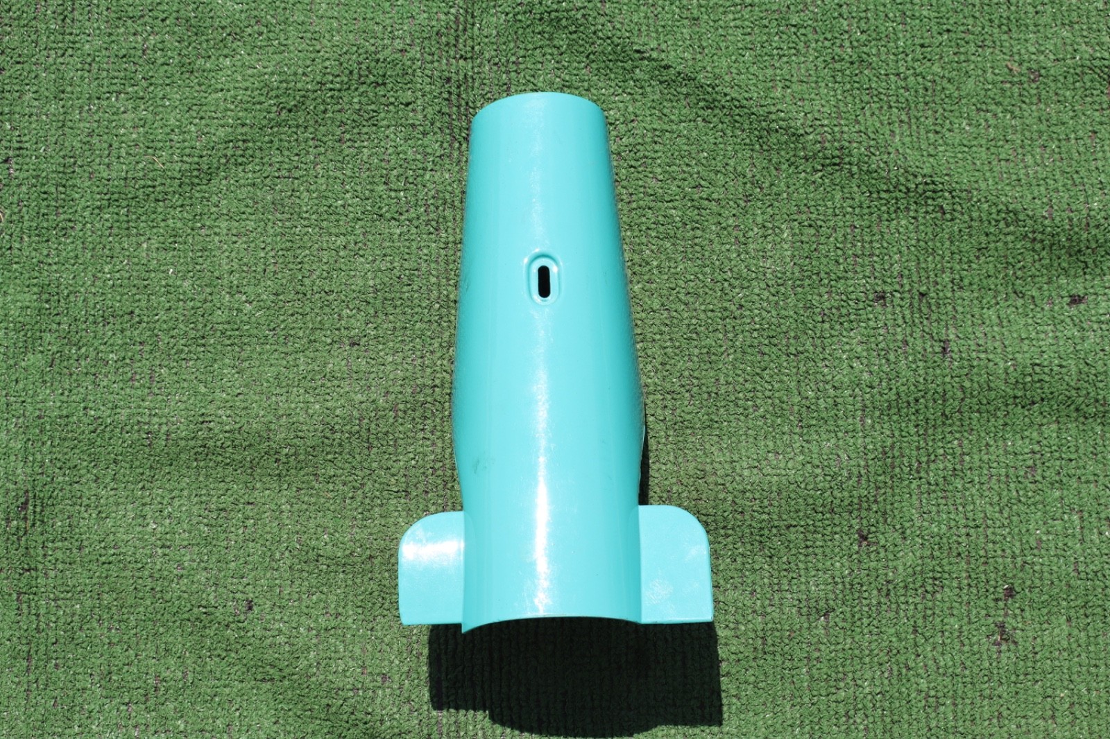 1957 Chevrolet Belair very nice turquoise lower steering column cover plate 57 1957 Chevrolet Belair very nice turquoise lower steering column cover plate 57