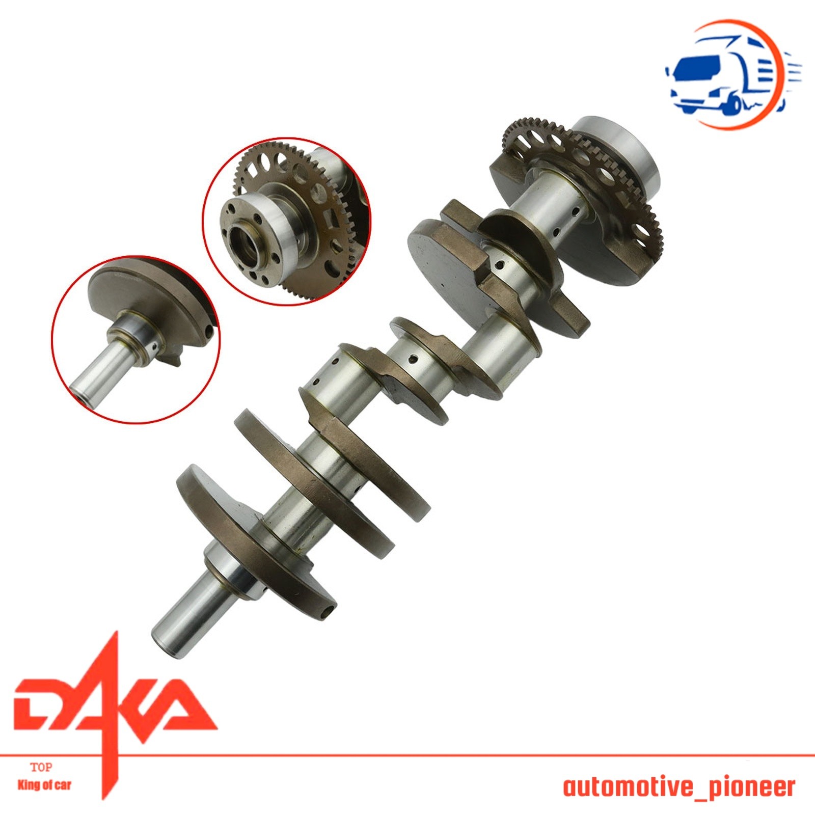 Fits 2003-2006 Chevrolet Express, GMC Savana 2500 3500 4.8L Engine Crankshaft