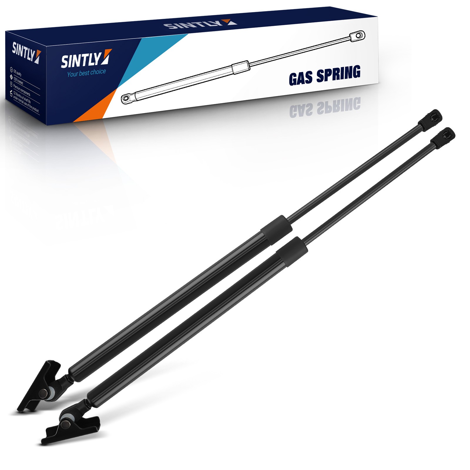 SINTLY 2x Rear Tailgate Lift Supports Shocks Struts for Jeep Cherokee 1997-2001