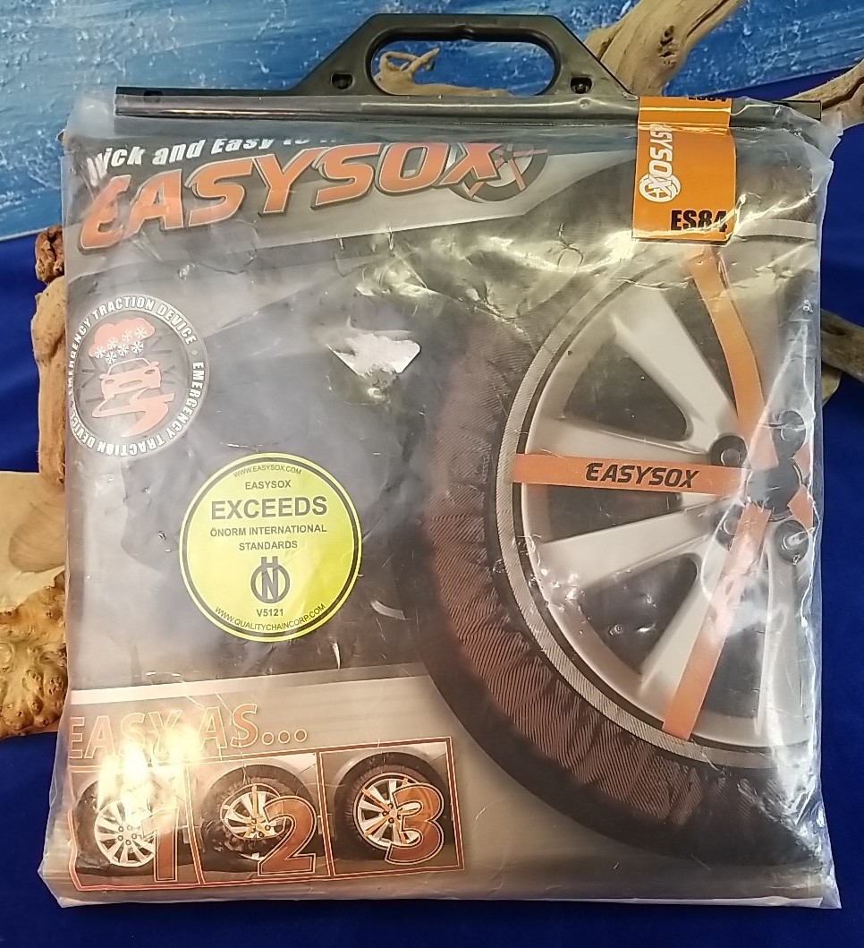 NEW EasySox ES84 Tire Socks One Pair Traction Alternative Chain Auto Car Truck NEW EasySox ES84 Tire Socks One Pair Traction Alternative Chain Auto Car Truck