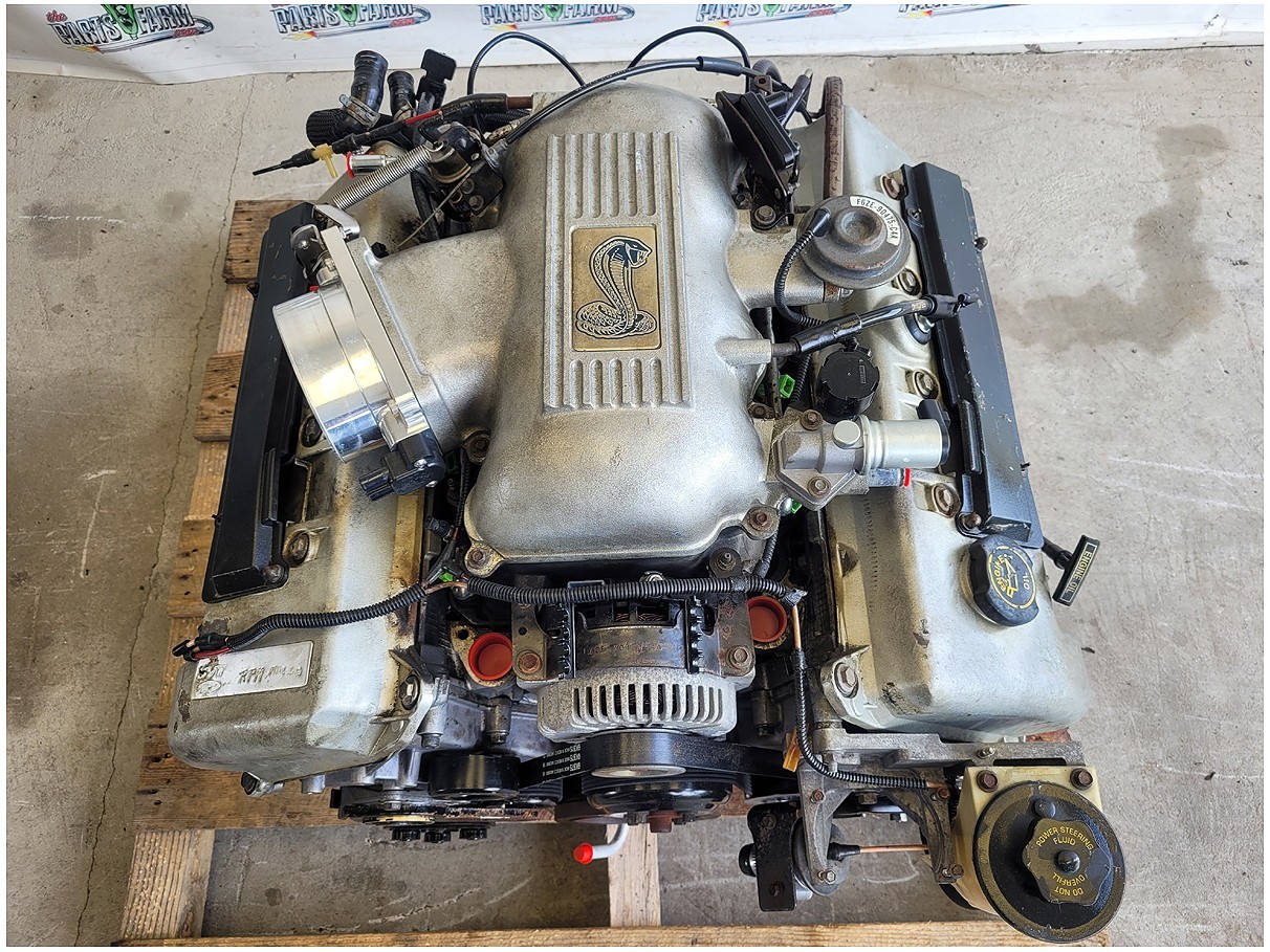 104k 1996 1997 1996 Ford Mustang SVT Cobra Complete Engine 4.6L 32v 305hp 4v 4.6