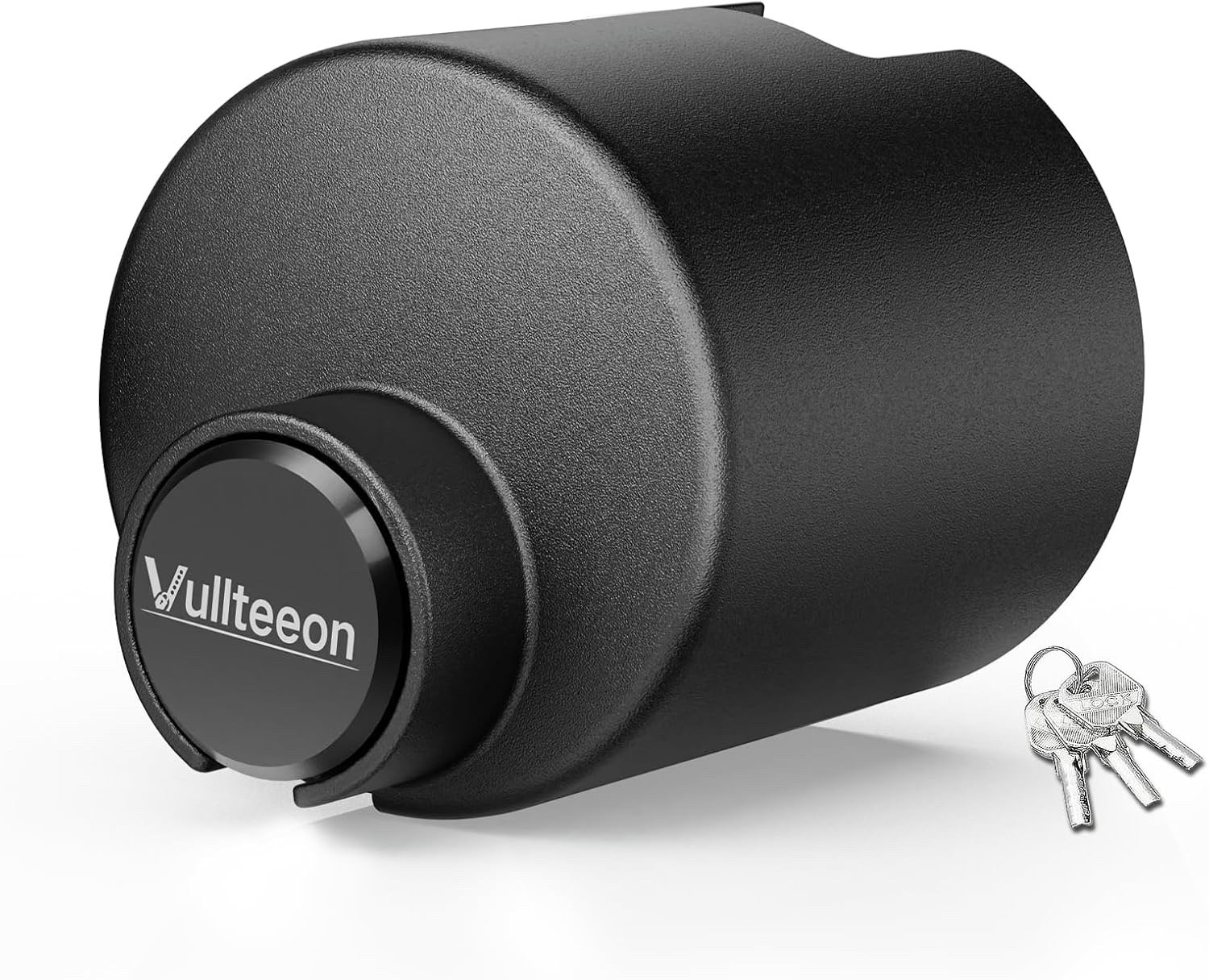 Universal Trailer Tongue Lock Anti-Theft Coupler Lock Black