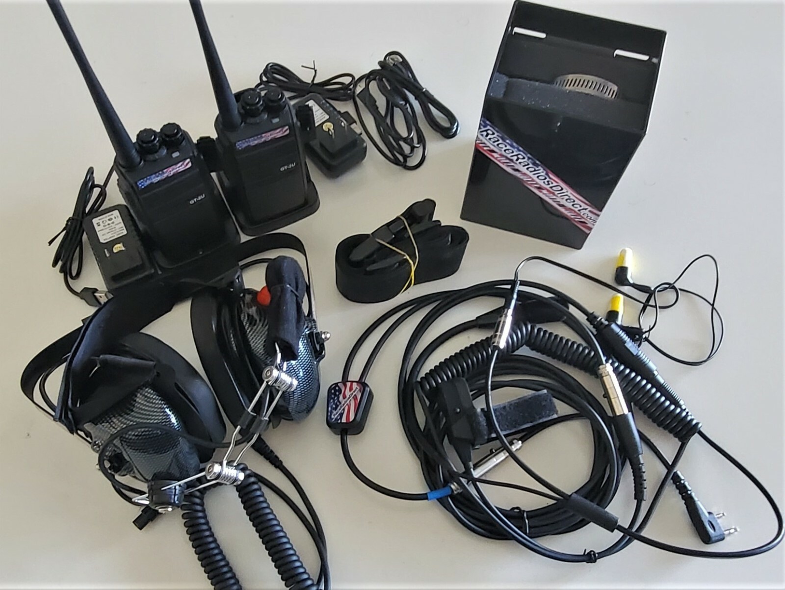 RaceCar Radio Short Track Budget X1 Set Racing Radios System Communications